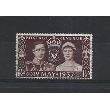 GB.1937 Coronation stamp.Fine Used.Jul25