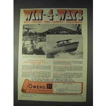 1966 Owens Wildcat Yacht Ad - Win 4 Ways