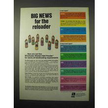1974 Winchester Western Ball Powder Ad - Big News