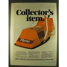 1980 Flymo DXE Lawn Mower Ad - Collector's Item