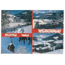 MUHLTAL, TIROL, AUSTRIA unused postcard multiview. 1995 #
