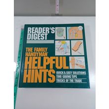 reader's digest the family handyman helpful hints 1995 hardback