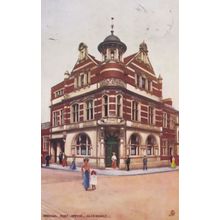 Post Office Aldershot 1904 Earliest Hampshire Postcard