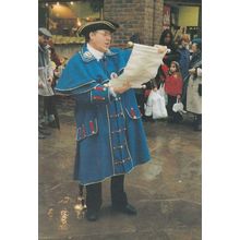 York Town Crier Postcard