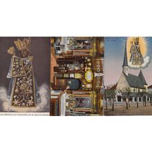 Grub Aus Altotting Monastry Frau Von Our Lady Of 3x German Religious Postcard s