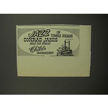 1953 Conrad Janis and His Band Child's Paramount Advertisement