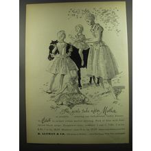 1953 B. Altman Dresses by Celeste Ad - The girls take after Mother