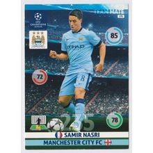 Panini Adrenalyn XL Champions League Cards 2014-15 #175 Samir Nasri (Man City)