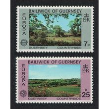 Guernsey Europa CEPT Landscapes 2v 1977 MNH SG#151-152 Sc#147-148