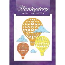 Hunkydory. Hot Air Balloons Die Set. Die Cutting Cardmaking Scrapbooking Crafts