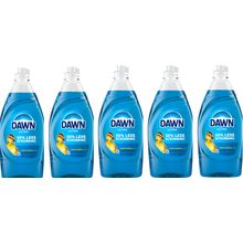 Dawn Original Scent Ultra Dishwashing Liquid Dish Soap 18oz LOT OF 5