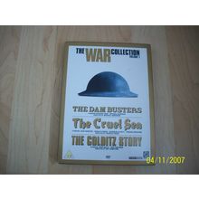 War Collection DVD The Dam Busters-The Cruel Sea-The Colditz Story-Box Set DVDs