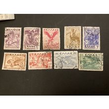 ICOLLECTZONE Greece C22-30 VF used Airmails
