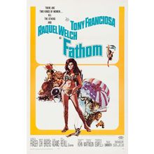 Fathom (1967)_1 Movie Film Poster Canvas iconic design