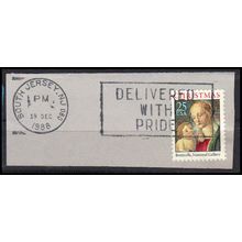 Used 2399 25c Madonna and Child South Jersey, NJ. E0848