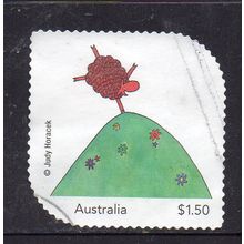 2024 WHERE IS THE GREEN SHEEP? USED SELF-ADHESIVE MYSTAMP. 31/32