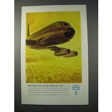 1963 Pratt & Whitney JT3D Engine Ad - Moving Tons