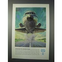 1963 Pratt & Whitney JT8D Engine Ad - Shorter Hauls