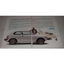 1979 Honda Civic CVCC Ad - Jerry Kibler put in Airplane
