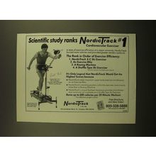 1988 NordicTrack Exercise Machine Ad - Bill Koch - Scientific Study