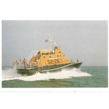 R.N.L.I. unused vintage postcard An Arun Class Self-righting Lifeboat =