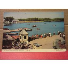 BOATING LAKE, STANLEY PARK , BLACKPOOL, LANCASHIRE unused postcard RP by Jarro =