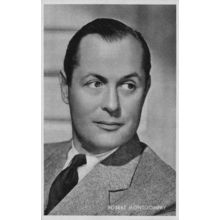Robert Montgomery Vintage Rare Kwatta Film Movie Postcard Size Portrait