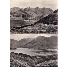 Loch Dulch Five Sisters Of Kintail Mam Rattachan 2x Real Photo Postcard s