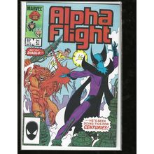 Alpha Flight, #21, Marvel Comic, 1984