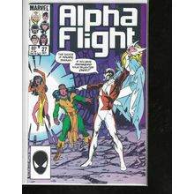 Alpha Flight, #27, Marvel Comic, 1985, Mid Grade