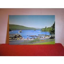 WINDERMERE from BOWNESS PROMENADE CUMBRIA unused postcard. by Gomis =
