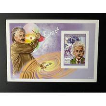 Comores 1999 YT 1120 ND Imperf Bloc de luxe Albert Einstein Satellite Gravity