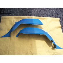 1968 DODGE CORONET STATION WAGON BLUE INTERIOR FENDER WELL COVERS #2657872 / 3
