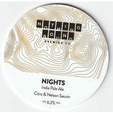 USED KEG CLIP FRONT - NOTHING BOUND BREWING CO - NIGHTS INDIA PALE ALE