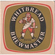 BEER MAT - WHITBREAD BREWERY - BREWMASTER - (Cat 147) - (1968)