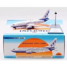 B737-75B BOEING HOUSE COLOURS REG: N1791B W/STAND - INFLIGHT200 IF737791B 1/200
