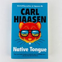 Carl Hiaasen - Native Tongue Paperback Book