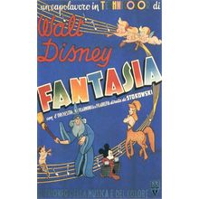 Fantasia (1940)_4 Movie Film Poster Canvas iconic design