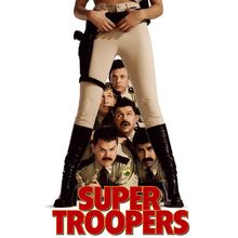SUPER TROOPERS (2002) 3 Poster Canvas Movie Film Print A0 A1 A2 A3 A4 A5 A6 Art