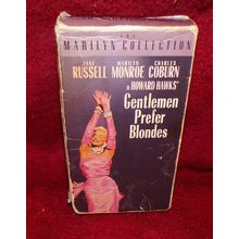 VHS 1992 OF THE 1953 VERSION FOX VIDEO-GENTLEMEN PREFER BLONDES-NOT RATED