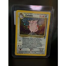 Clefable - 5/130 - Holo Rare - Unlimited Edition Base Set 2 Pokemon Trading Card