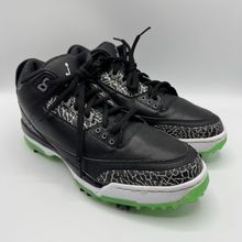 Air Jordan 3 Retro Golf Green Glow Size 10