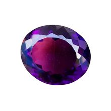 Charming 37.0 Ct Purple Amethyst Gemstone Oval Cut Natural Unheated Jewel