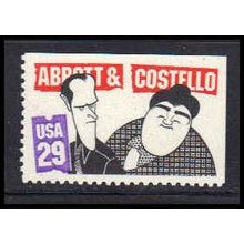 2566 29c Abbott & Costello Fine MNH BPS Top W2369