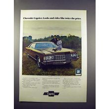 1972 Chevrolet Caprice Ad - Rides Like Twice the Price!