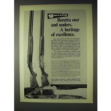 1972 Beretta BL3, BL-4 and BL-6 Shotguns Ad - Heritage