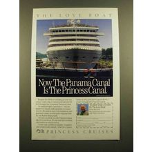 1989 Princess Cruises Ad - The Love Boat