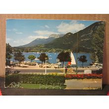ANNECY, FRANCE used postcard 1974 postmark /