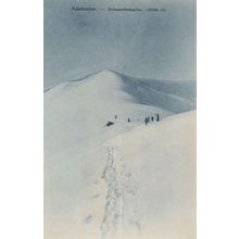 Adelboden Snow Skiing Mountain Climbing Old Switzerland Postcard