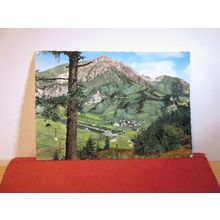STUBEN AM ARLBERG, AUSTRIA used vintage postcard 1958 pm =